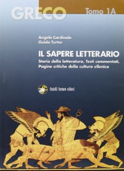 greco il sapere letterario 1 a