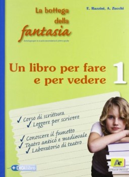 bottega fantasia ed.verde 1 libro per fare e...