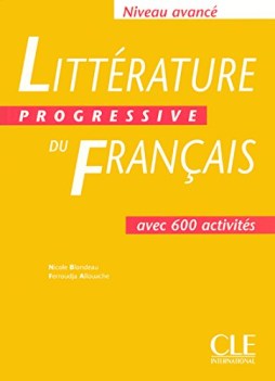 litterature progressive francais avance