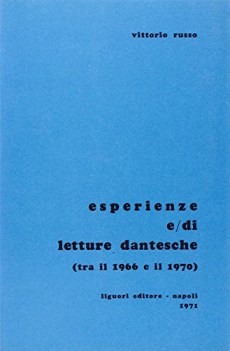 esperienze e/di letture dantesche