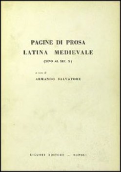 pagine prosa latina medievale