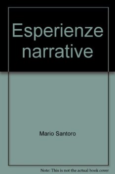 esperienze narrative