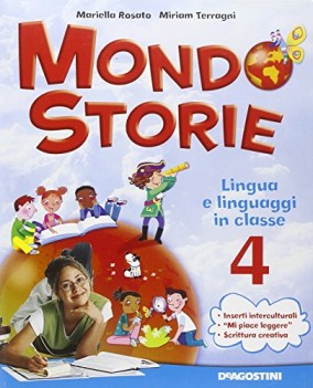 mondo storie 4, lett. (4t)