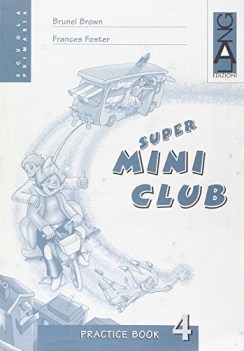 super mini club plus practice book x 4