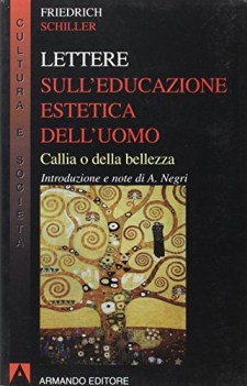 lettere sull\'educazione estetica (negri)