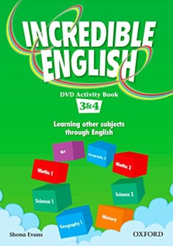 incredible english 3&amp;4: dvd ab