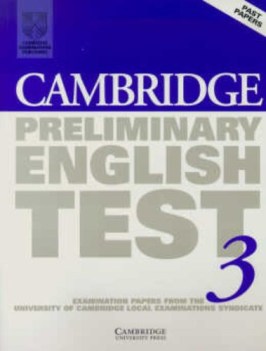 cambridge preliminary en. test 3