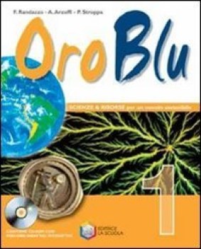 oro blu, scienze e risorse 1 + cd