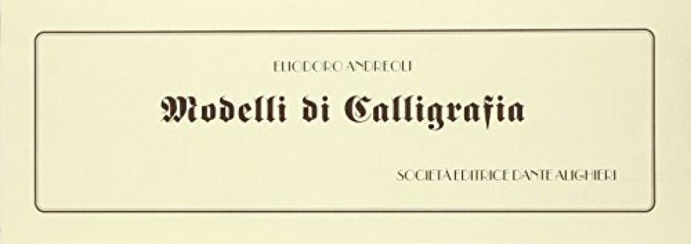 modelli di calligrafia