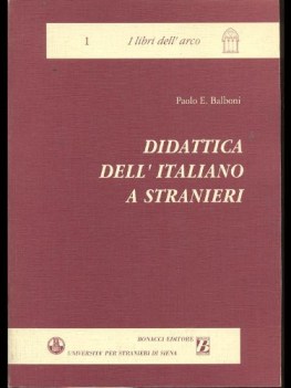 didattica dell\'italiano a stranieri