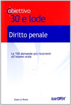 trenta e lode DIRITTO PENALE