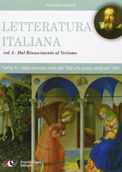 letteratura italiana 2, tomo a