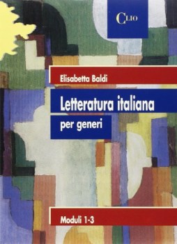 letteratura italiana per generi x ip (2 tomi)