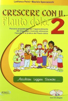 crescere con il flauto dolce 2 + cd