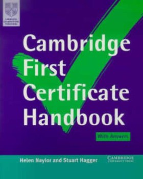 cambridge first certificate handbook + key