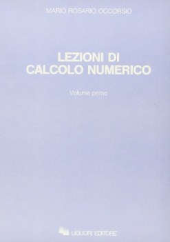 lezioni di calcolo numerico