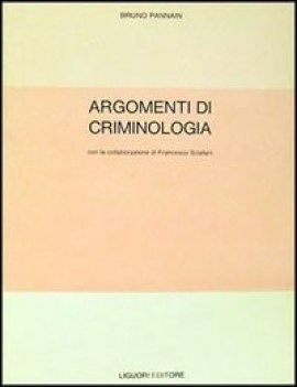 argomenti di criminologia