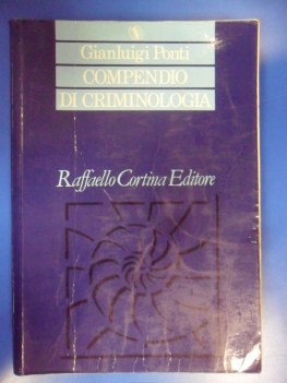 Compendio di criminologia