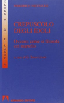 crepuscolo degli idoli (turco liveri)