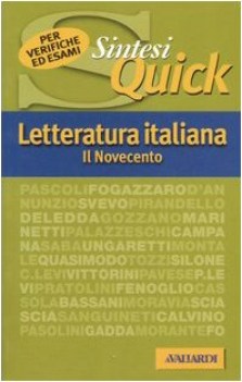 letteratura italiana novecento fc