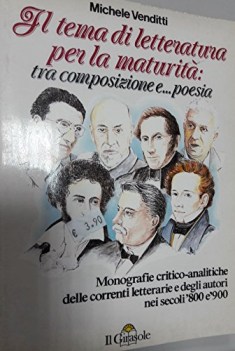 tema di letteratura x maturita monograf.