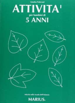 attivita per i bambini di 5 anni