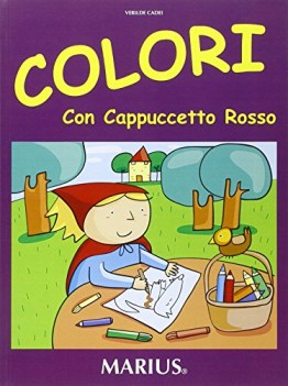 colori con cappuccetto rosso