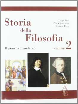 storia della filosofia 2, antologia