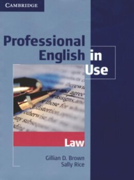 professional english in use law