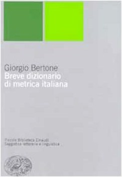 breve dizionario di metrica italiana