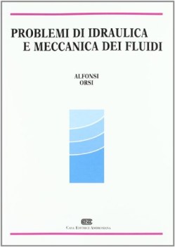 problemi di idraulica e meccanica dei fluidi fcNO PRENO vedi 9788808080080