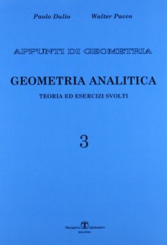 appunti di geometria geom analitica