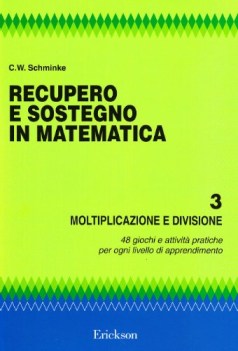 recupero e sostegno 3 in matematica  moltipl. divis