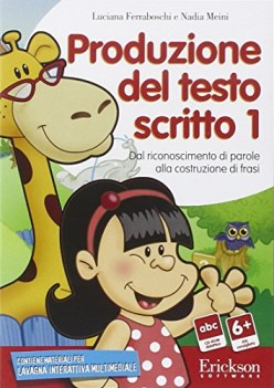 produzione del  testo scritto cd rom 1 t