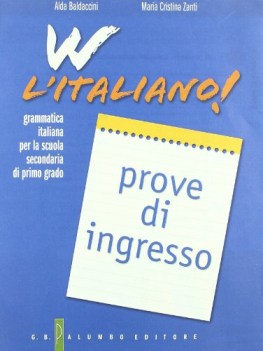 w l\'italiano! 1+2+3+prove d\'ingresso+cdrom