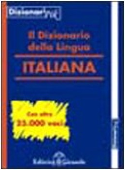 dizionario tascabile d/ lingua italiana