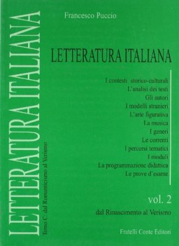 letteratura italiana 2, tomo c