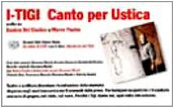 canto per ustica i-tigi video e libro