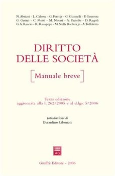 diritto delle societ , manuale breve