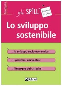 sviluppo sostenibile (spilli)