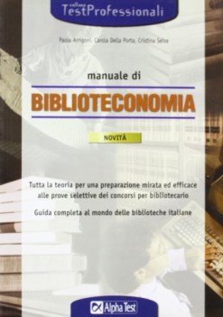 manuale di biblioteconomia