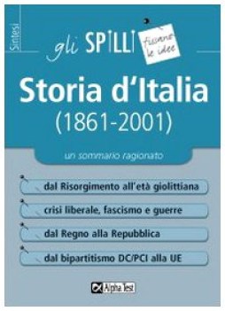 storia d\'italia 1861 2001 (spilli)