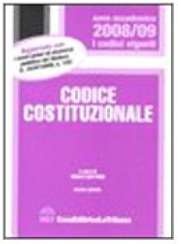 codice costituzionale 2007/2008