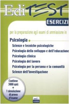 editest, PSICOLOGIA esercizi