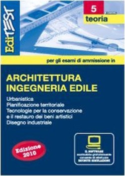 editest 5 ARCHITETTURA ING EDILE, esercizi