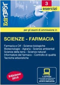 editest 3 FARMACIA e area SCIENTIFICA esercizi