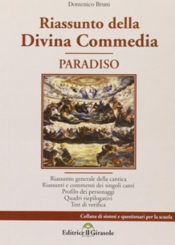 riassunto della divina commedia paradiso