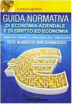 guida normativa di economia aziendale e di diritto ed economia