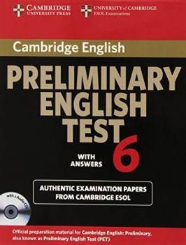 Cambridge preliminary english test self study pack 6