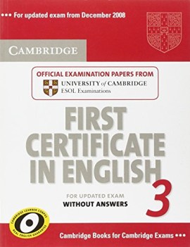 cambridge first certificate in english for updated exam student\'s book